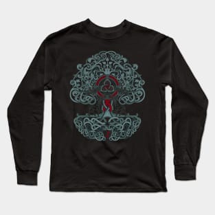 Yggdrasil Norse Tree of Life Pagan Mythology Viking Knotwork Long Sleeve T-Shirt